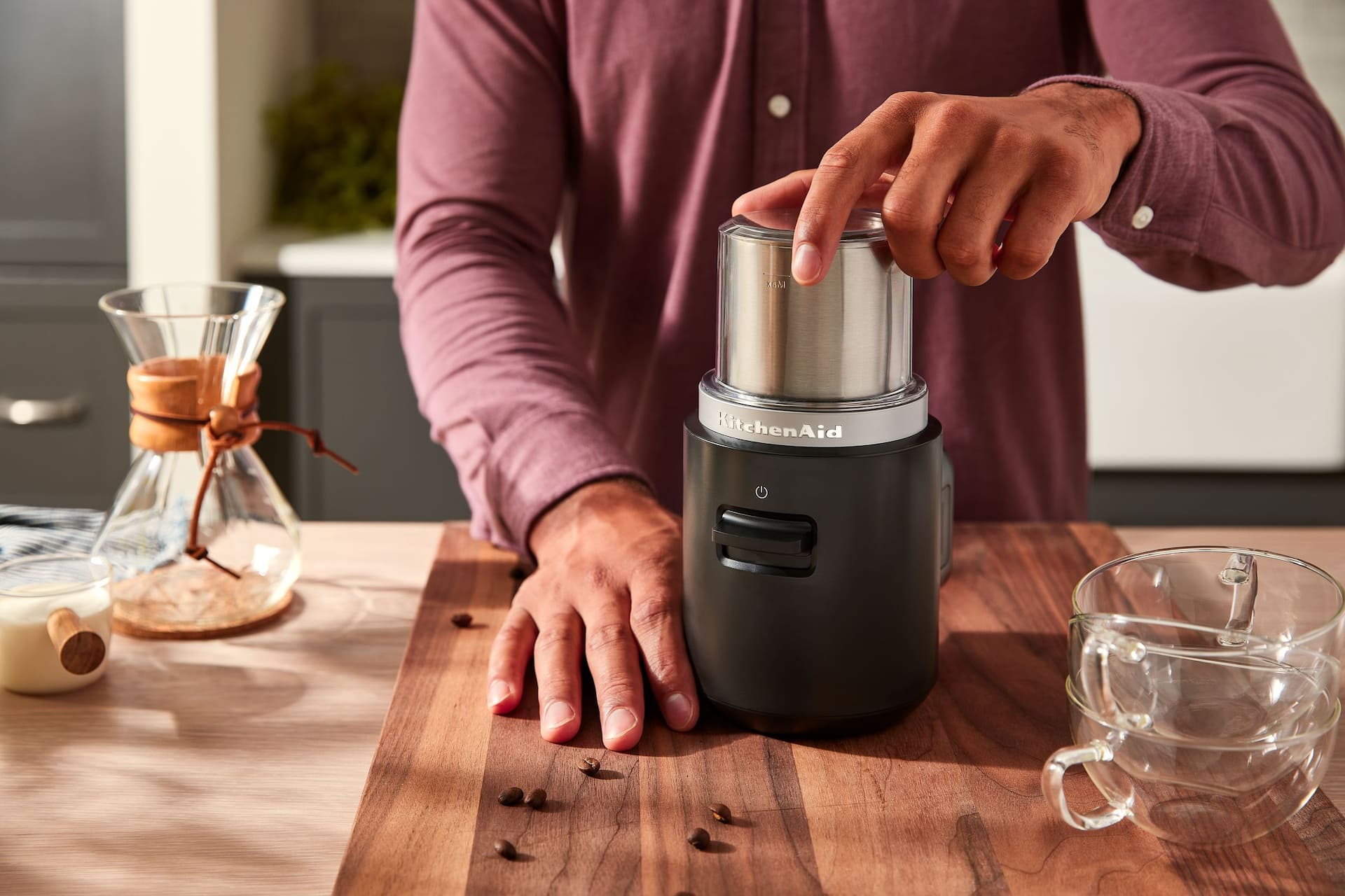 KitchenAid Go Cordless Blade Coffee Grinder Battery Included Canadian Tire