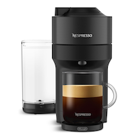 Nespresso Vertuo POP+ Coffee & Espresso Machine, Single, Black Front_Flat