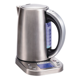 Bouilloire électrique sans fil Hamilton Beach Professional avec base numérique ACL, acier inoxydable, 1,7 L Front_Angled_Right