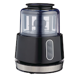 Heritage 3 Functions Electric Food Chopper, Black Front_Angled_Right