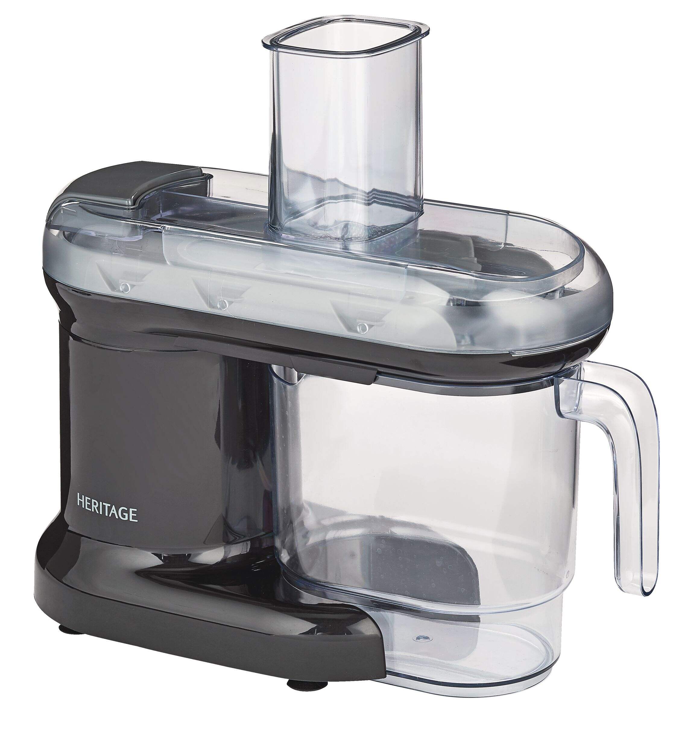 Starfrit Heritage 7-in-1 Electric Food Mandoline/Slicer, Black Front_Angled_Left