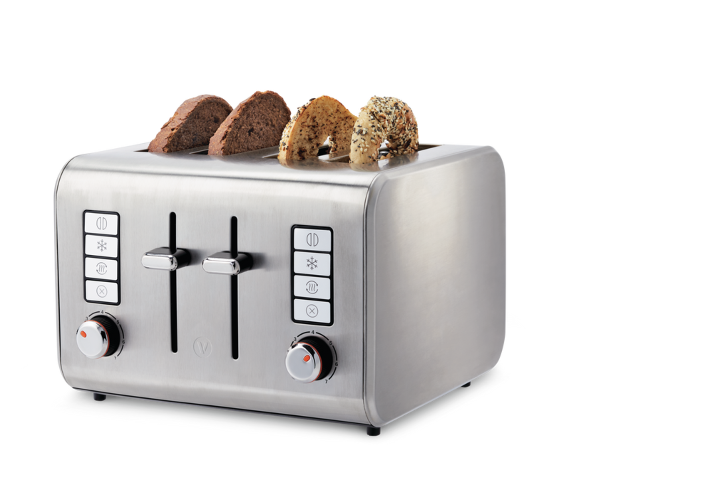 Vida by PADERNO NonDigital Toaster w/ 7 Settings, 4Slices Canadian Tire