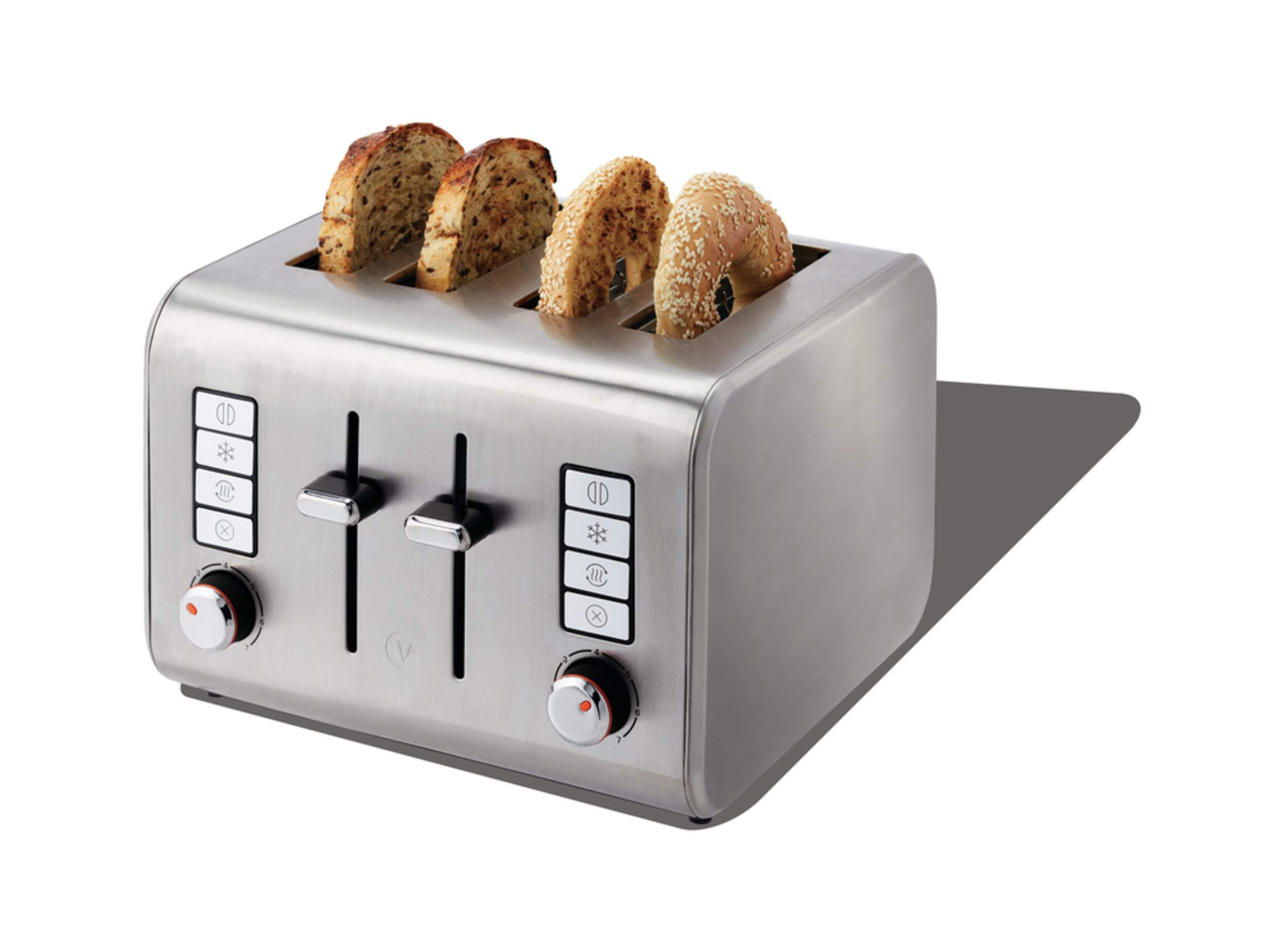 Vida by PADERNO NonDigital Toaster w/ 7 Settings, 4Slices Canadian Tire