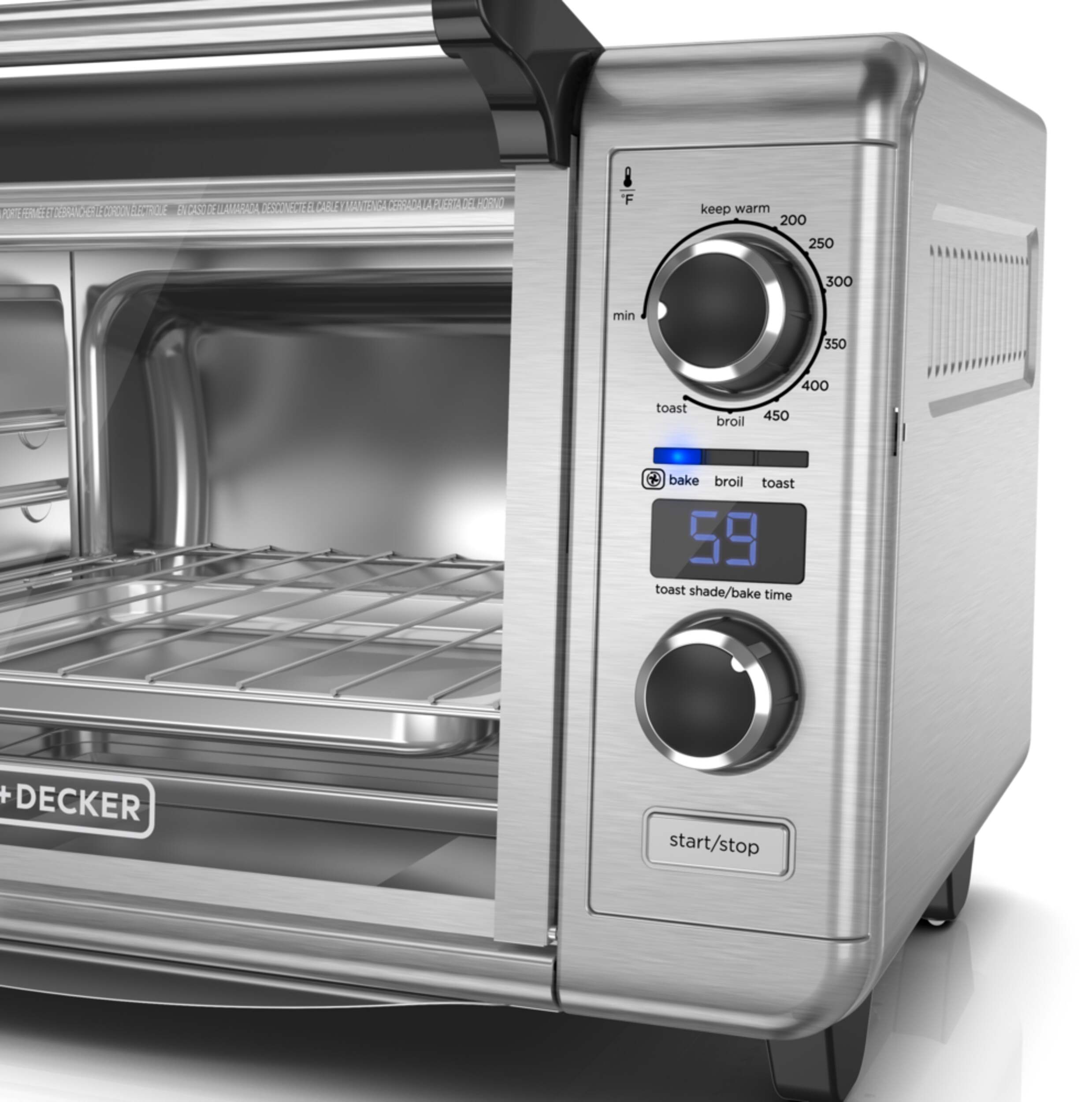 Black & Decker Digital Convection Toaster Oven, 6Slice Canadian Tire