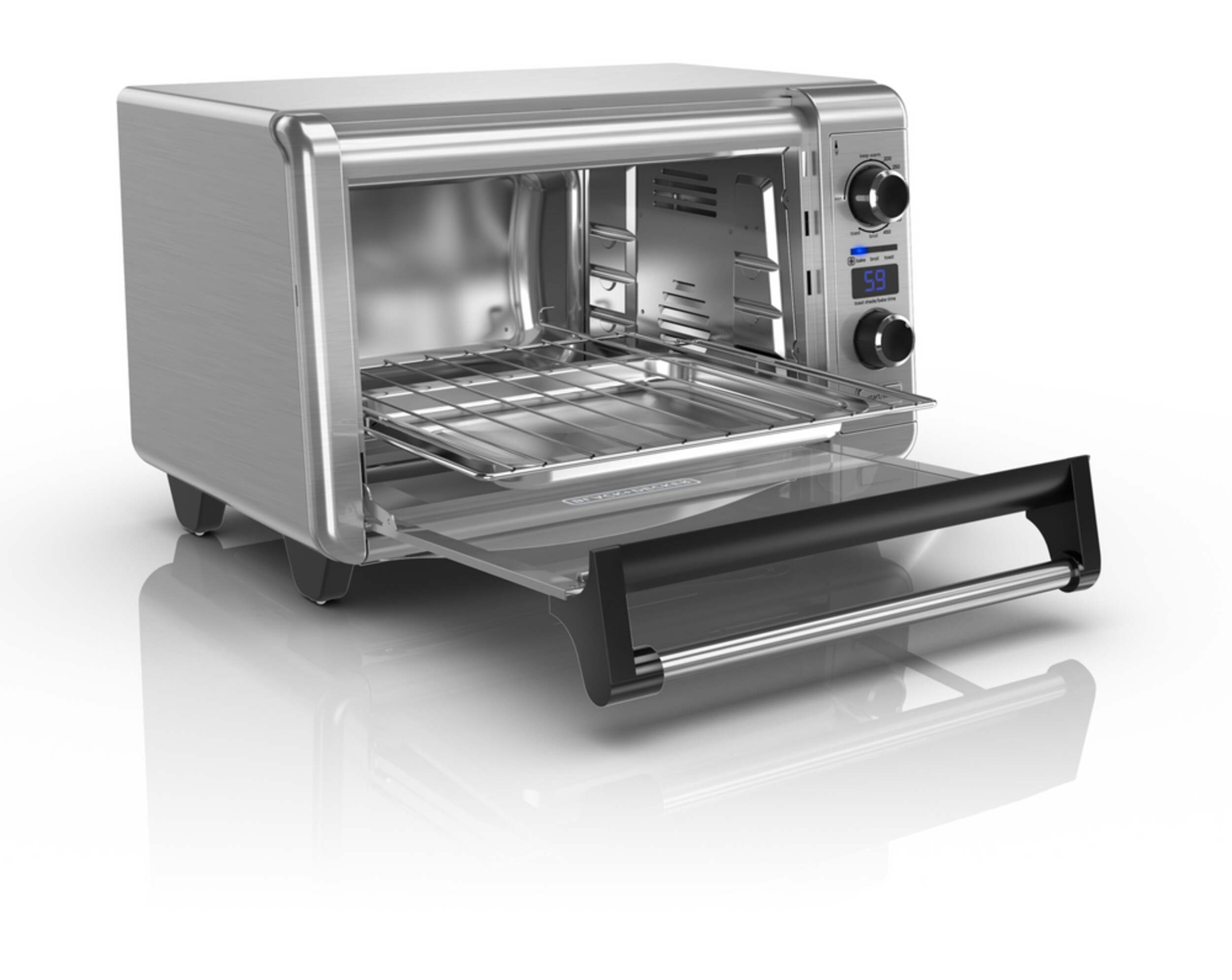 Black & Decker Digital Convection Toaster Oven, 6Slice Canadian Tire