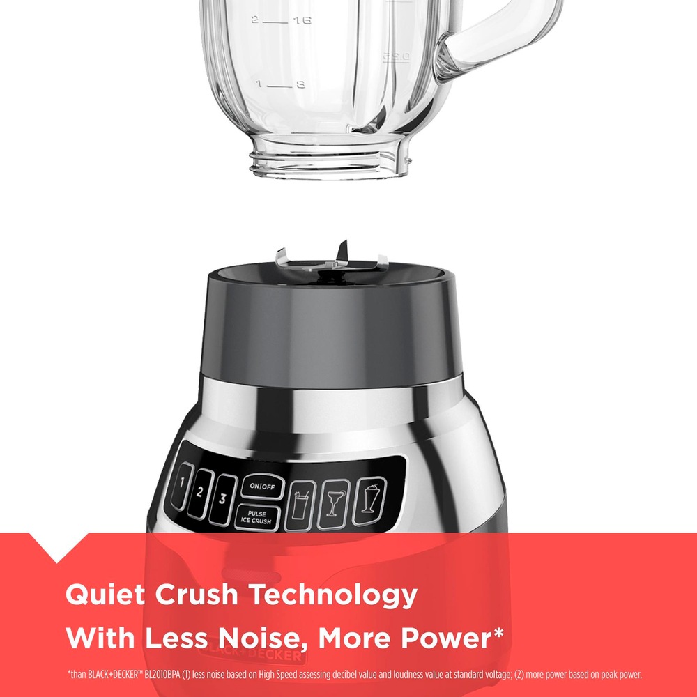 Black & Decker PowerCrush Digital Quiet Blender Canadian Tire