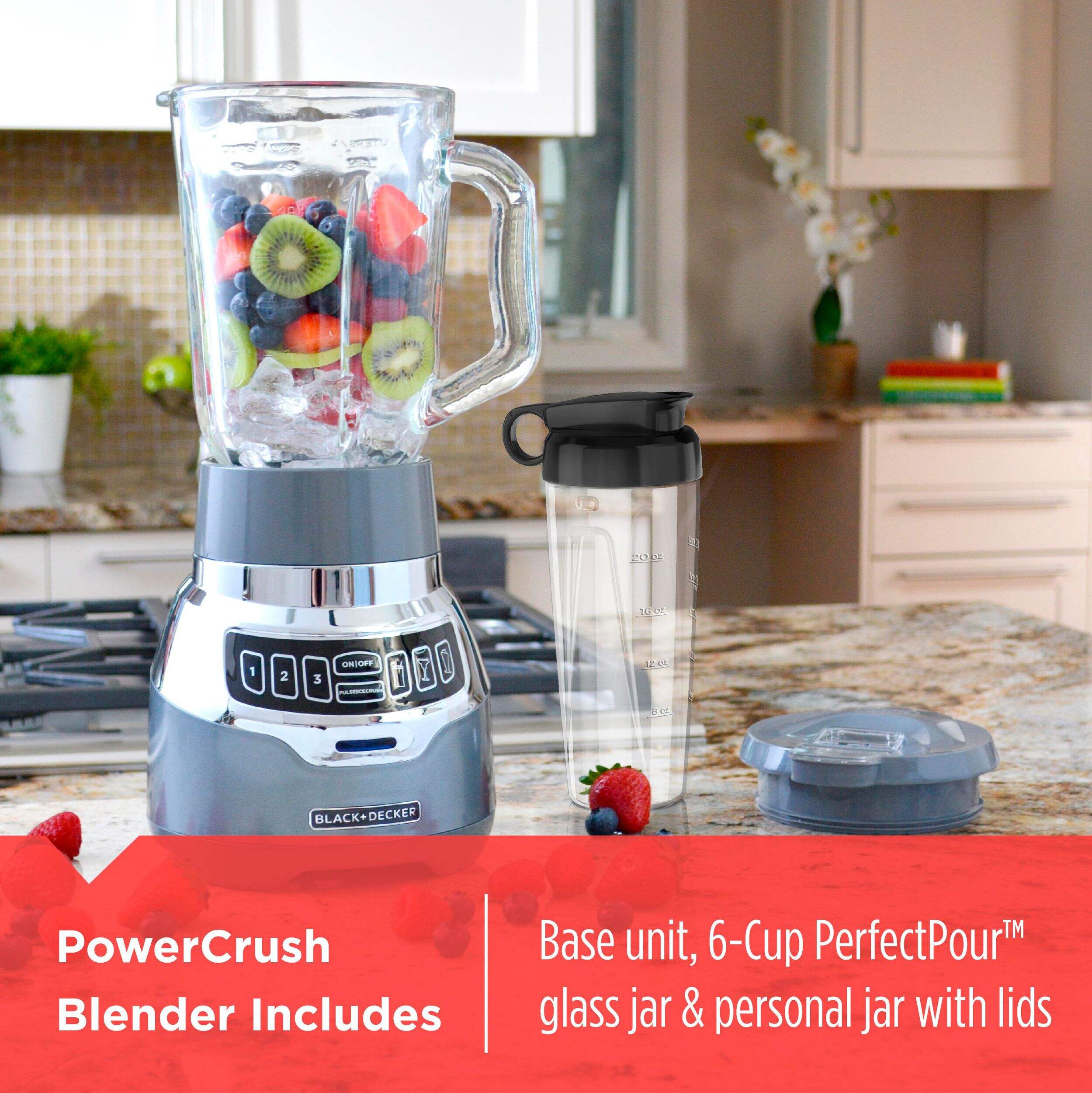Black & Decker PowerCrush Digital Quiet Blender Canadian Tire