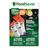 FoodSaver® Multi-Pack Vacuum Sealer Roll, BPA-Free, 5-pk Front_Flat