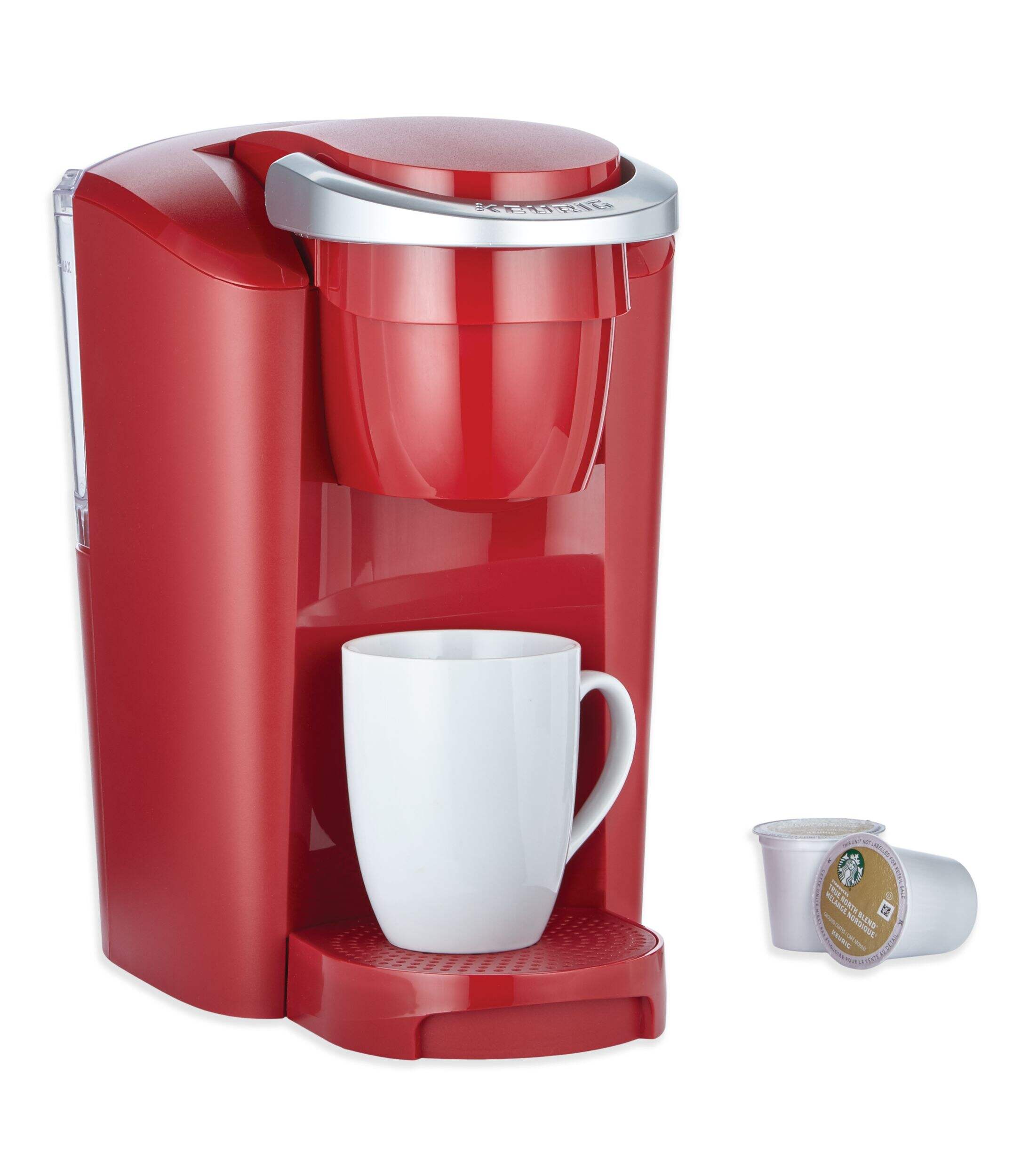 Keurig® K-Compact Single Serve Coffee Maker, Red Front_Angled_Right