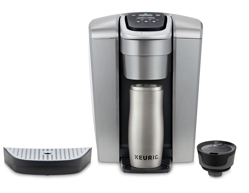 Keurig® KElite Single Serve Coffee Maker w/ Iced Setting, Silver