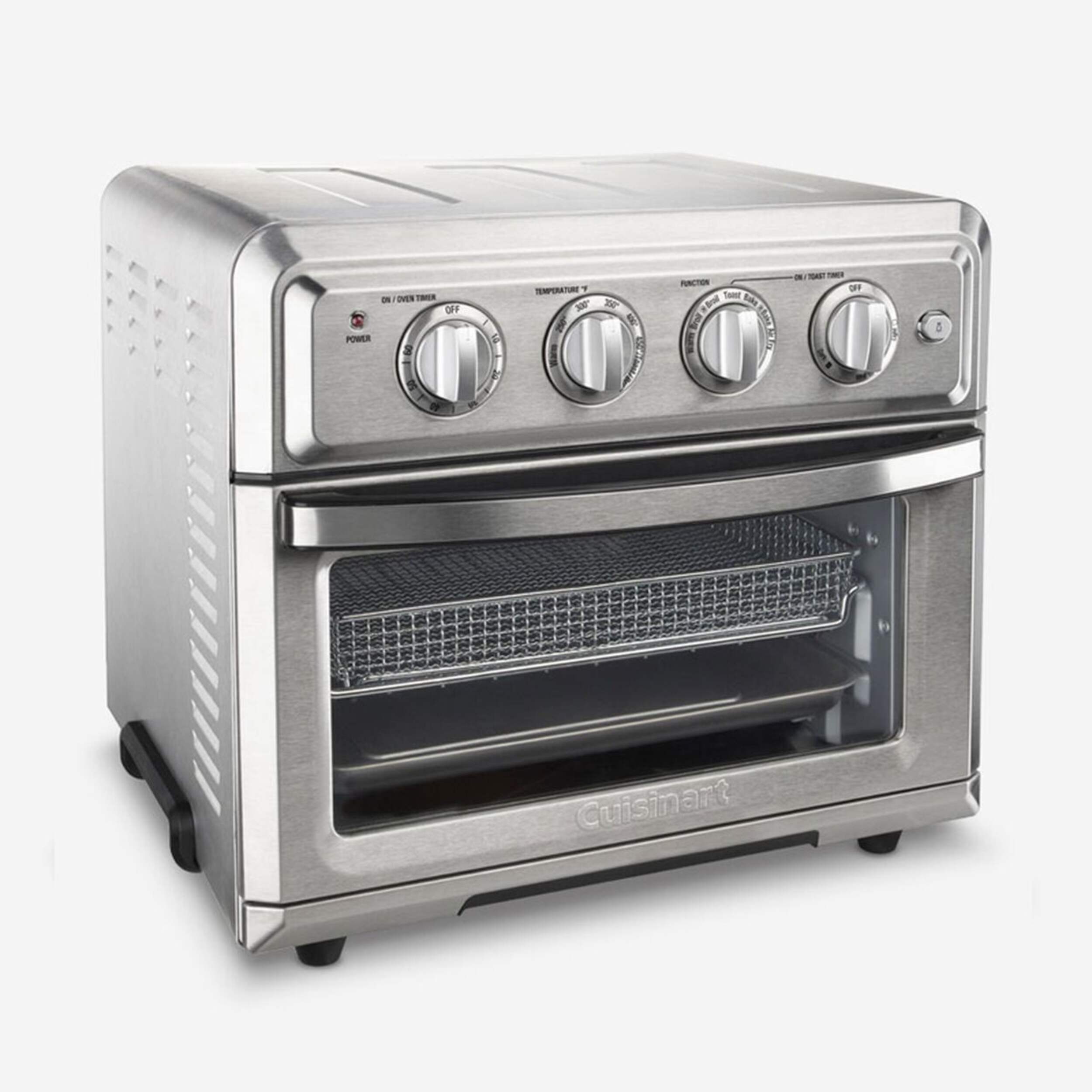 Cuisinart® Convection Air Fryer Toaster Oven w/ 7 Functions, Stainless Steel Front_Angled_Right