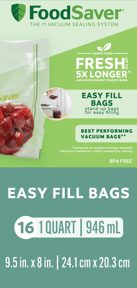 foodsaver easy fill bags