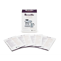 Breville Descaler for Removing Buildup from Coffee Makers & Appliances, 4-pk Front_Angled_Right