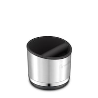 Breville Knock Box™ 10, Compact, Brushed Stainless Steel Front_Angled_Right