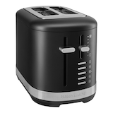KITCHENAID Toaster with Extra-Wide Slots, Matte Black Front_Angled_Right