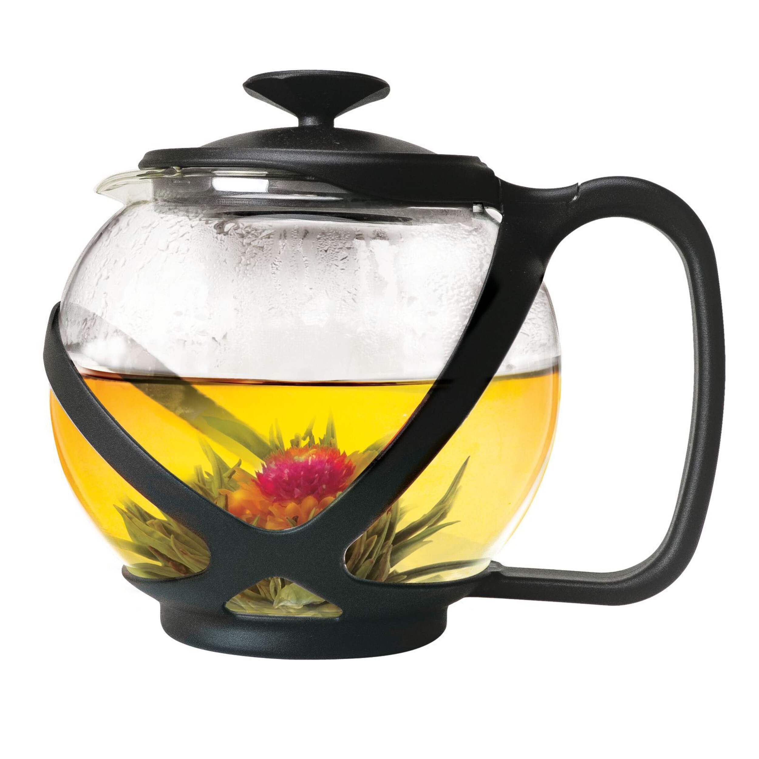 Primula Round Teapot with Stainless Steel Tea Infuser Front_Flat