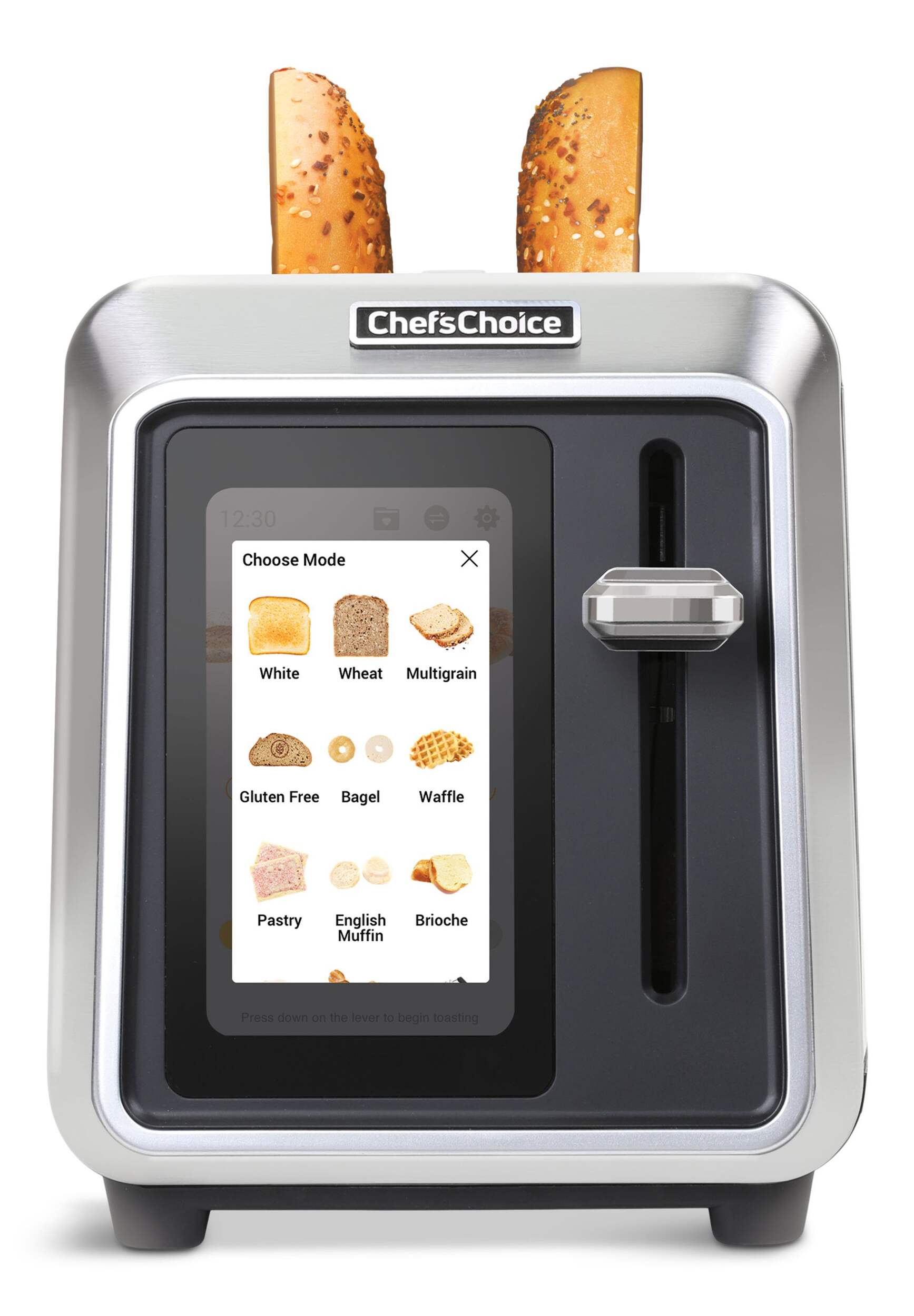 ChefsChoice 2-Slice Toaster with Touchscreen Display Front_Flat