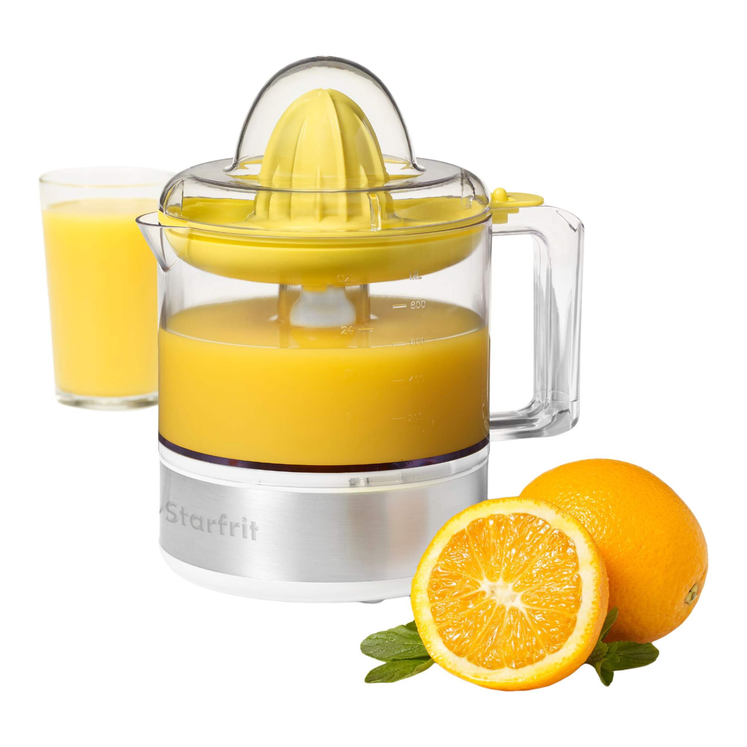 Starfrit 30W New Easy Juicer with Adjustable Filter Front_Angled_Left