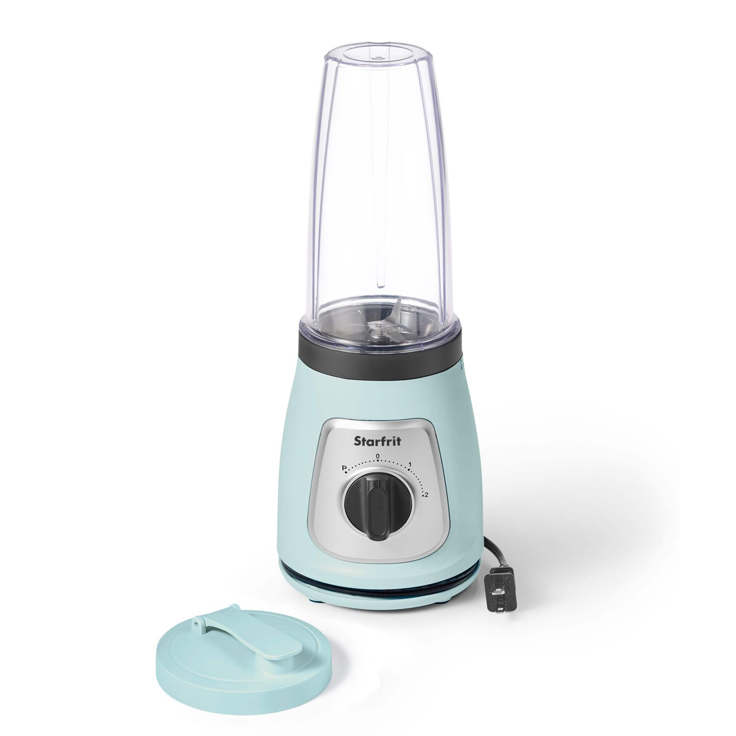 Starfrit Personal Blender with Locking Lid, Light Blue Composite_or_Mixed