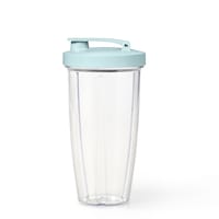 Starfrit Personal Blender with Locking Lid, Light Blue Front_Angled_Left
