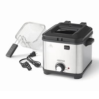 Starfrit Deep Fryer with Variable Temperature Control, 1.5-L Front_Angled_Left