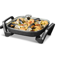 Heritage: The Rock 1500W Extra-Thick Electric Skillet