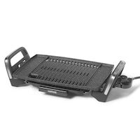 Heritage: The Rock 1500W Non-Stick Smokeless Grill Front_Angled_Left