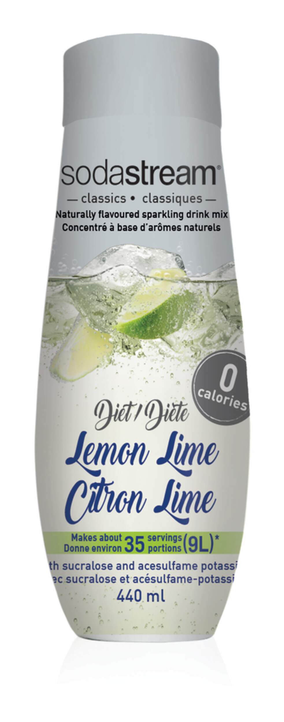 SodaStream Classic Diet Lemon Lime Flavour Sparkling Drink Mix