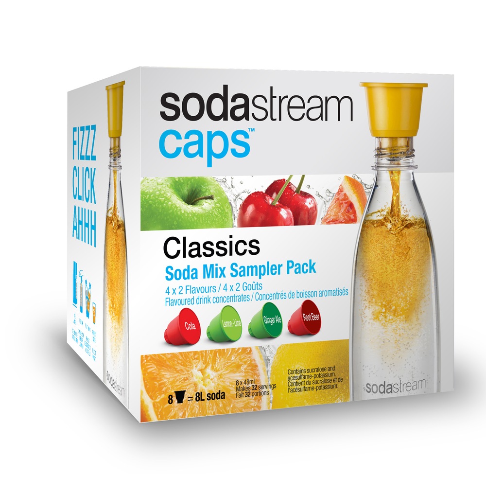 Échantillons SodaStream de saveurs classiques, paq. 8 Canadian Tire