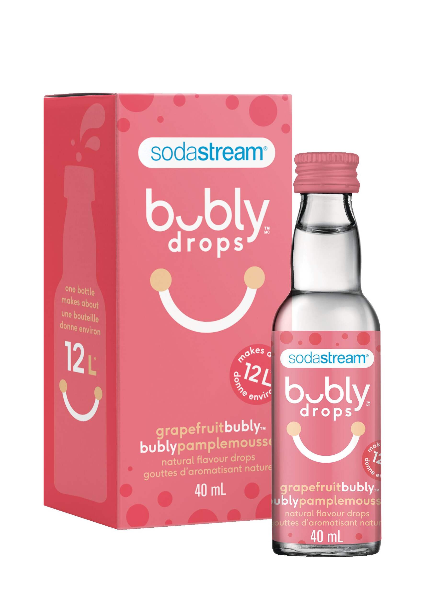 SodaStream Grapefruit Bubly Drops, 40mL Canadian Tire