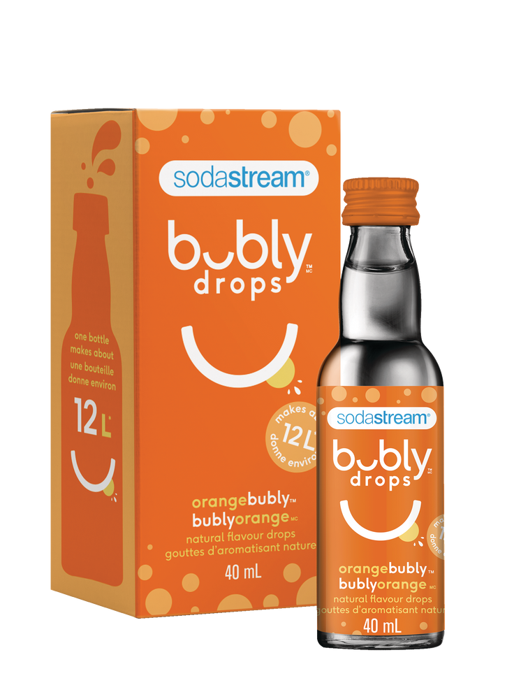 SodaStream Orange Bubly Drops, 40mL Canadian Tire