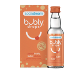 SodaStream Bubly Drops Peach Flavoured Sparkling Drink Mix, 40-mL Front_Flat