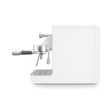 SMEG Espresso Manual Coffee Machine with Thermoblock Heating, White Side_Left