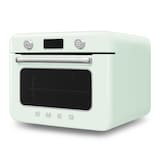SMEG Combi Multifunction Steam Oven with Airfry, Pastel Green Front_Angled_Left