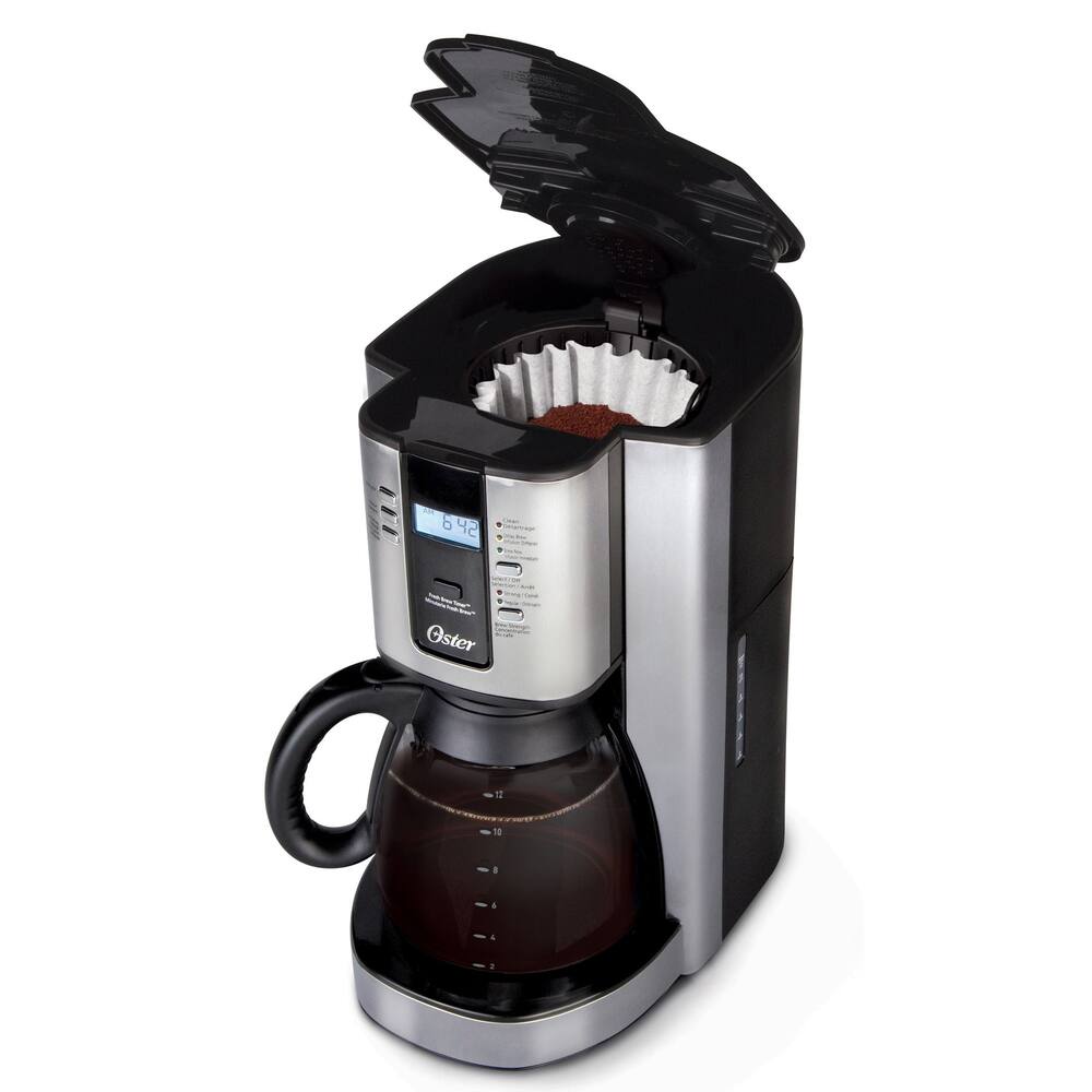 Oster® Programmable Coffee Maker, Stainless Steel, 12Cup Canadian Tire