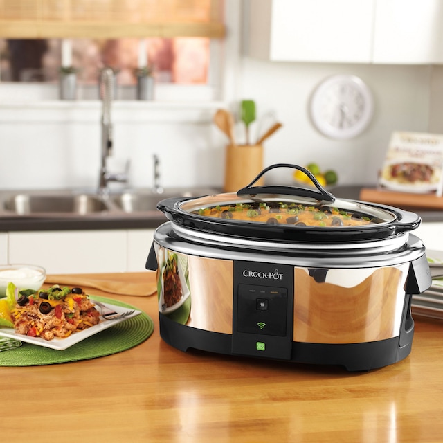CrockPot® WeMo® Enabled Smart Slow Cooker, 6qt Canadian Tire