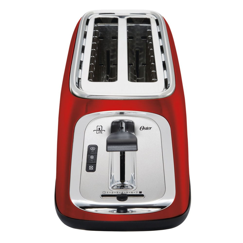 Oster® LongSlot Toaster, Red Metallic, 4Slice Canadian Tire