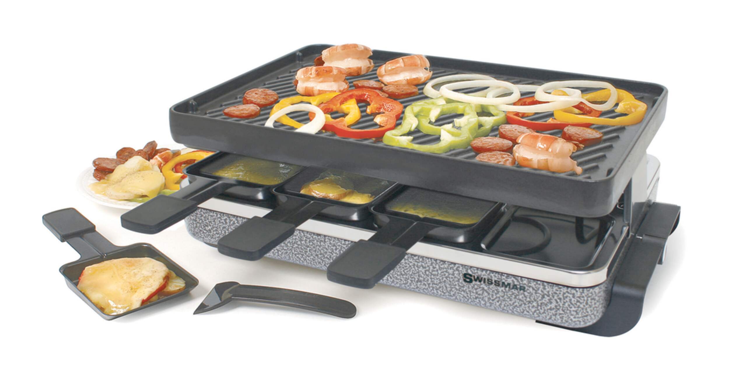 Swissmar Eiger Raclette Grill, 8-Person Composite_or_Mixed