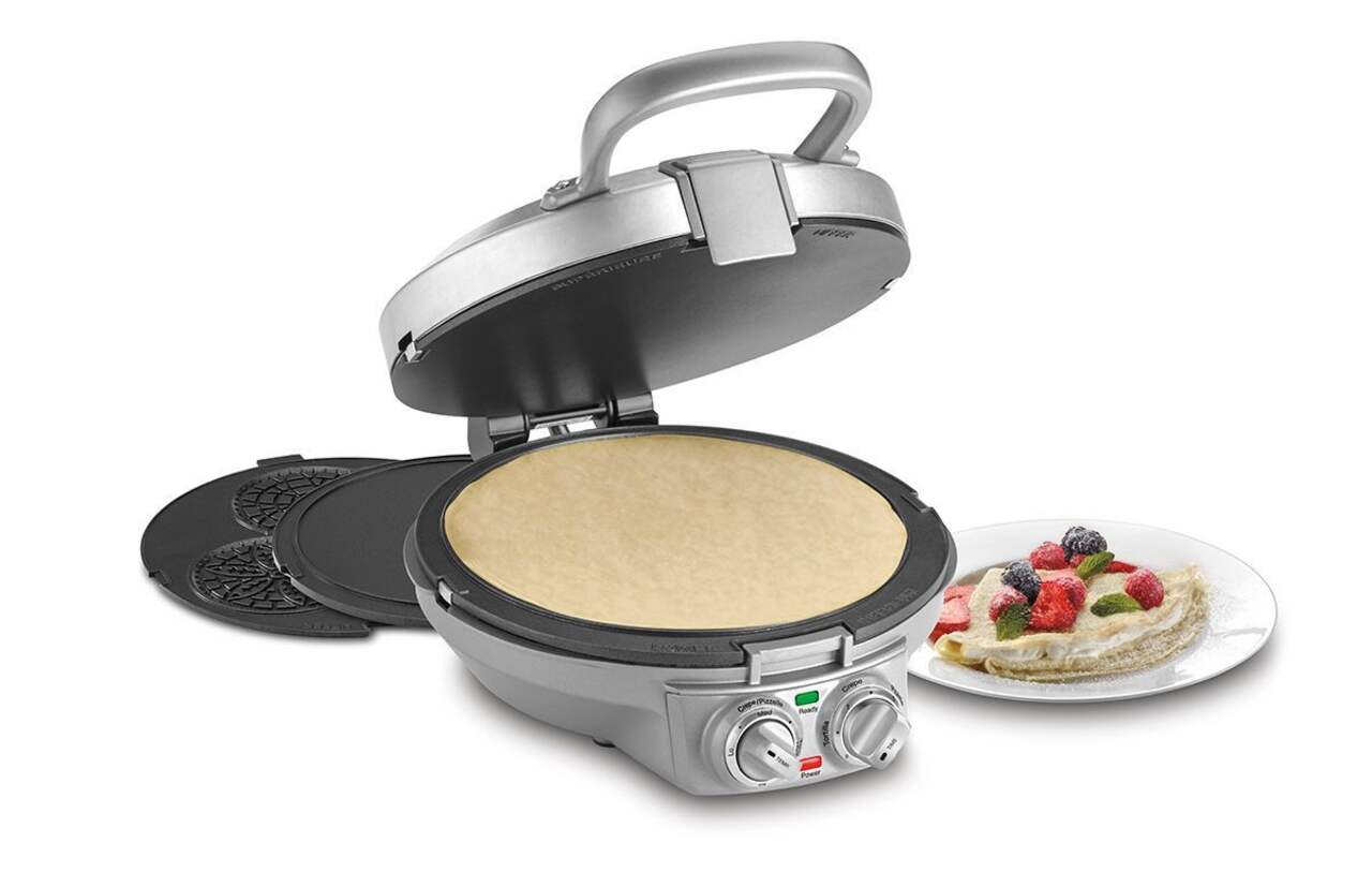 Cuisinart International Chef™ Crêpe, Pizzelle, Pancake Plus Sugar Cones  with Chef Collins 