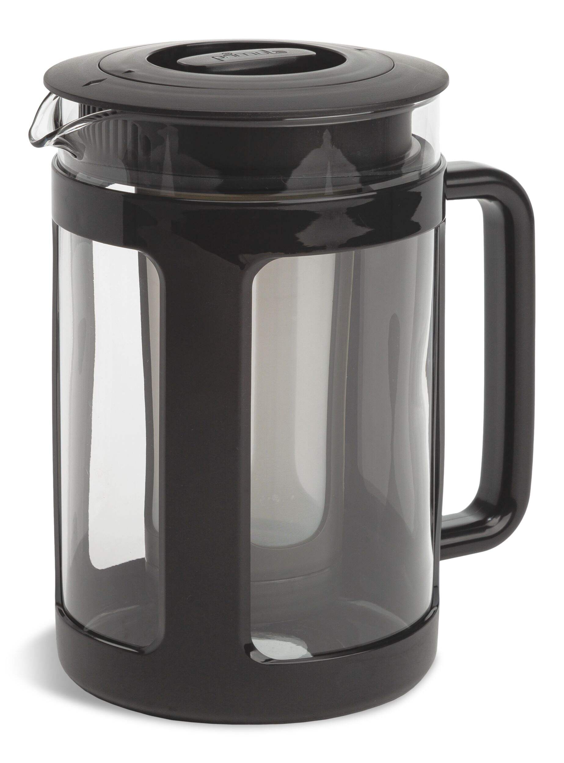 Primula Non-Electric Cold Brew Coffee Maker, Includes Stainless Steel Infuser, 1.6-qt Front_Three_Fourths_Angled_Left