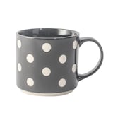 CANVAS Stackable Dot Stoneware Mug, 16-oz Front_Flat