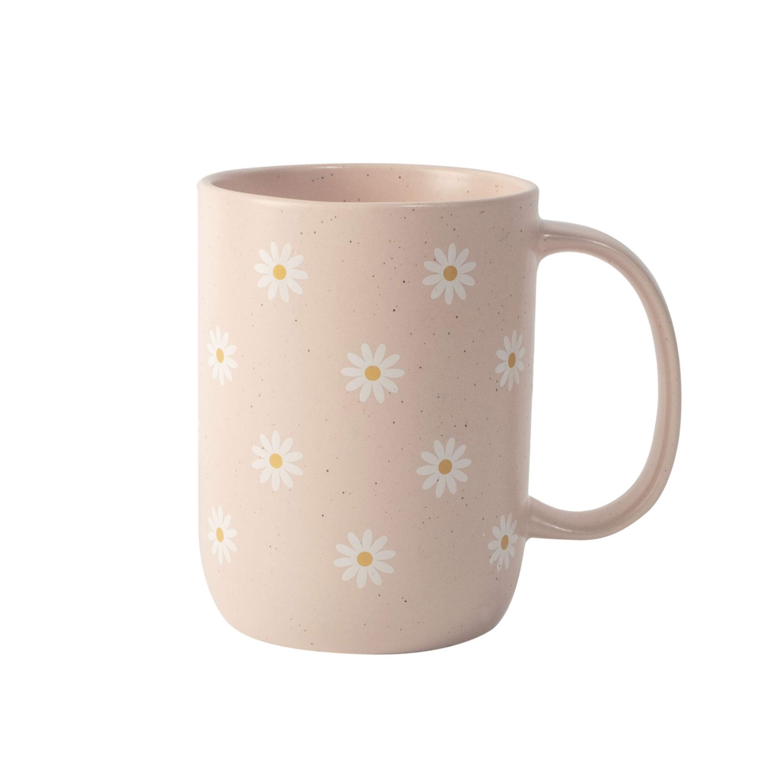 CANVAS Daisy Stoneware Mug, 16-oz Front_Flat