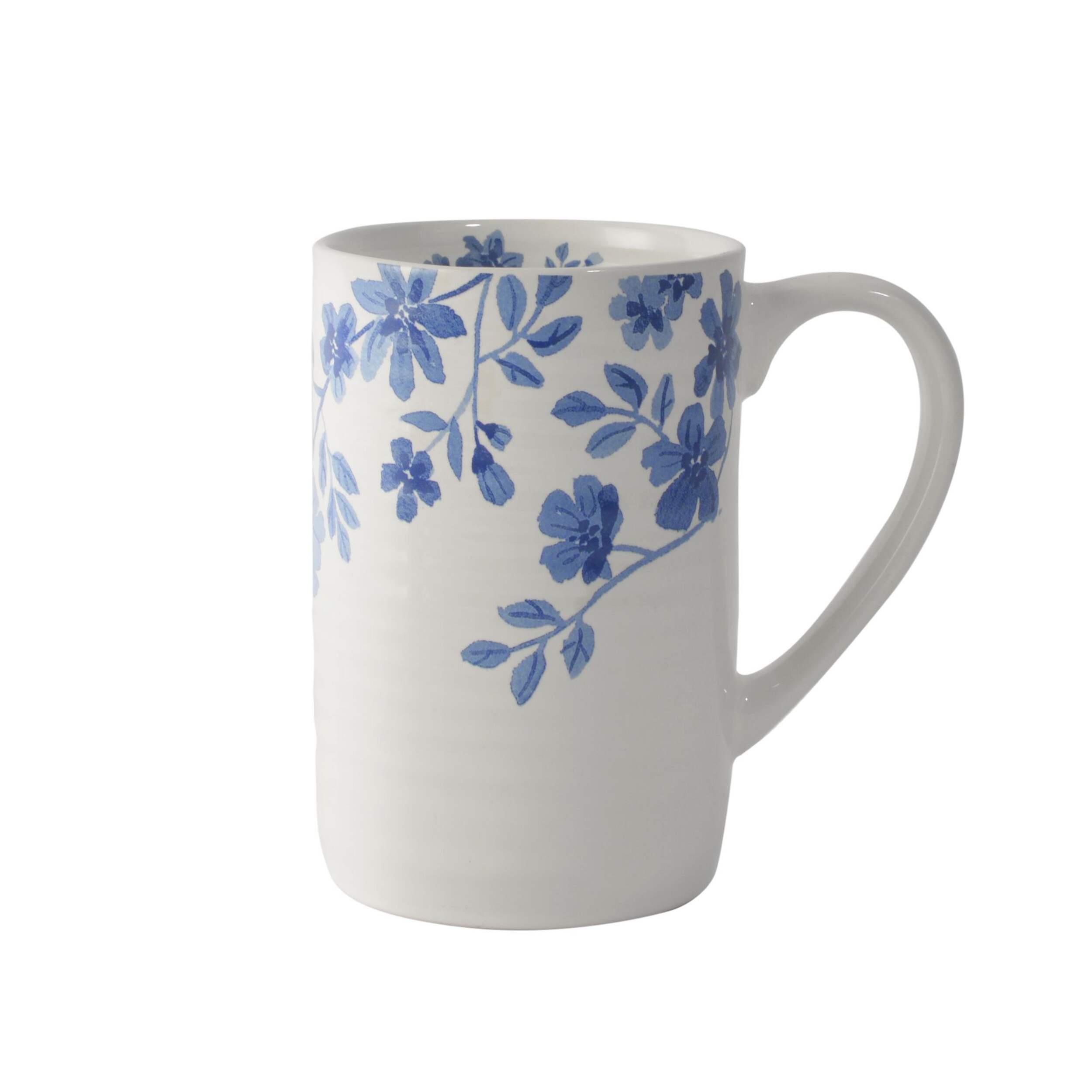 CANVAS Flower Stoneware Mug, 15-oz Front_Flat