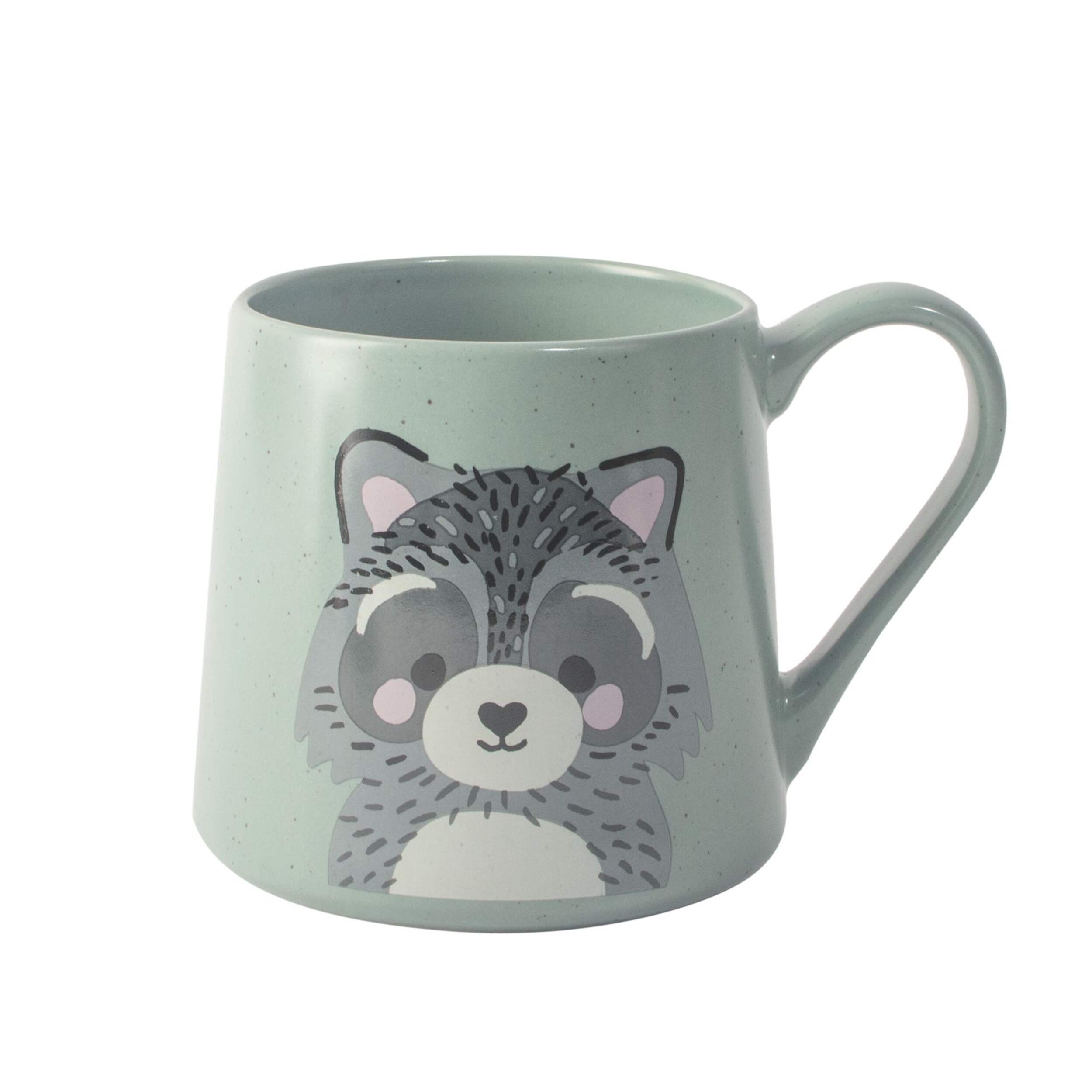 CANVAS Raccoon Stoneware Mug, 18-oz Front_Flat