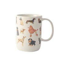 CANVAS Dog Stoneware Mug, 16-oz