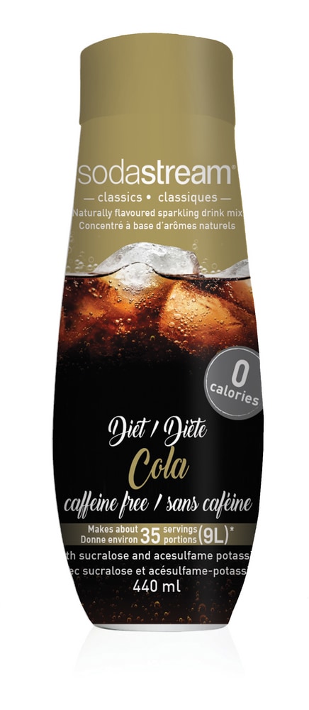 SodaStream Classic Diet Cola Flavour Sparkling Drink Mix, CaffeineFree