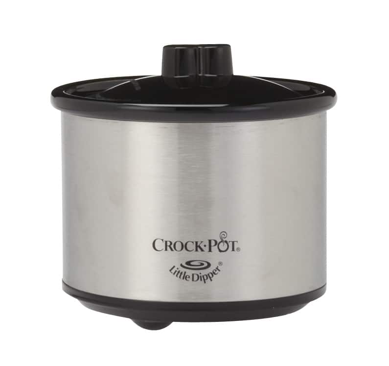  Crockpot SCV803-SS 8 quart Manual Slow Cooker with 16 oz Little  Dipper Food Warmer, Stainless Steel: Home & Kitchen