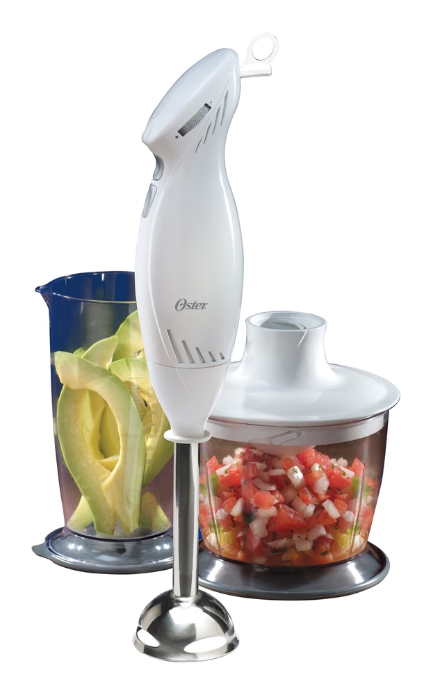 2Speed Immersion Blender with Cup & Chopper, White Canadian Tire