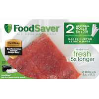 FoodSaver® Vacuum Sealer/Sealing System w/ Handheld Fresh Sealer & Rolls, Black Front_Flat
