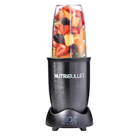 Nutri Bullet, Black Front_Flat